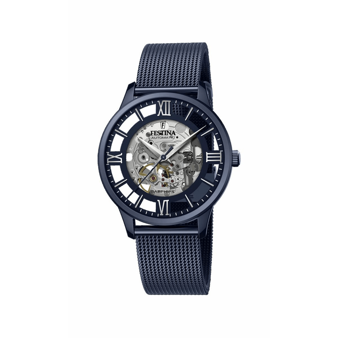 Montre Festina AUTOMATIQUE F20574-1 - Bracelet Acier Bleu