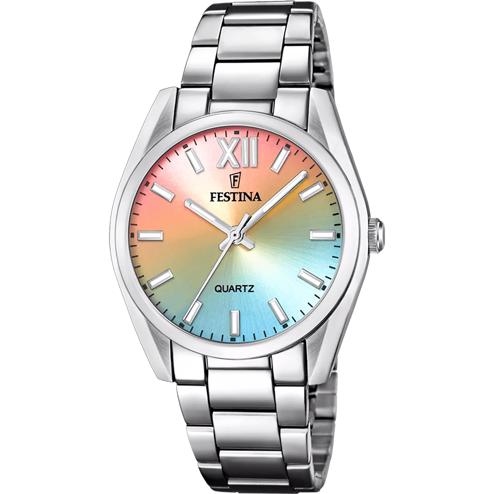 Montre festina femme boyfriend en acier f20622/h