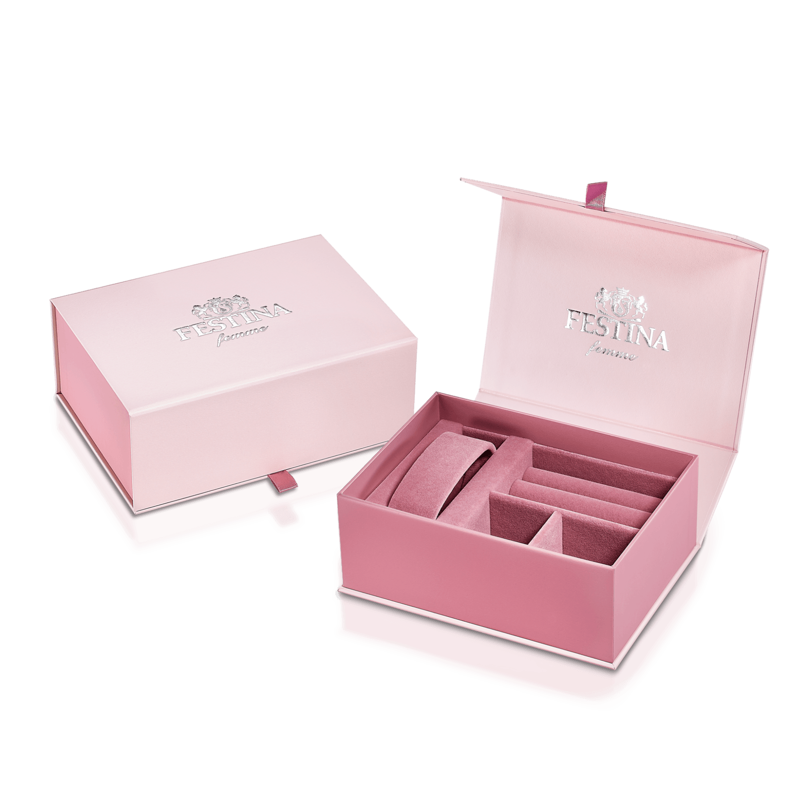 montre festina f20629/1 – squelette automatique pour femme, boîtier de 35,5 mm