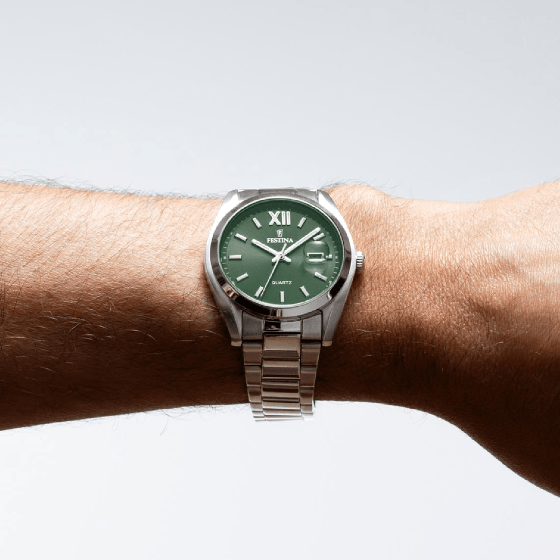 Montre Homme Festina Acero Clasico - F20707-5 Bracelet Acier Argenté