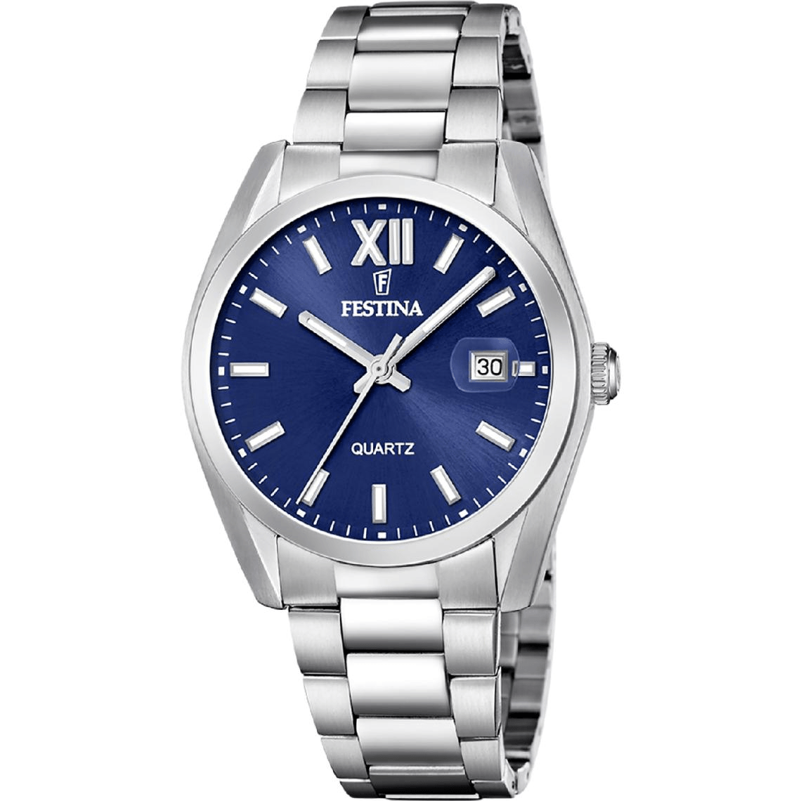 Montre Homme Festina Acero Clasico - F20707-7 Bracelet Acier Argenté