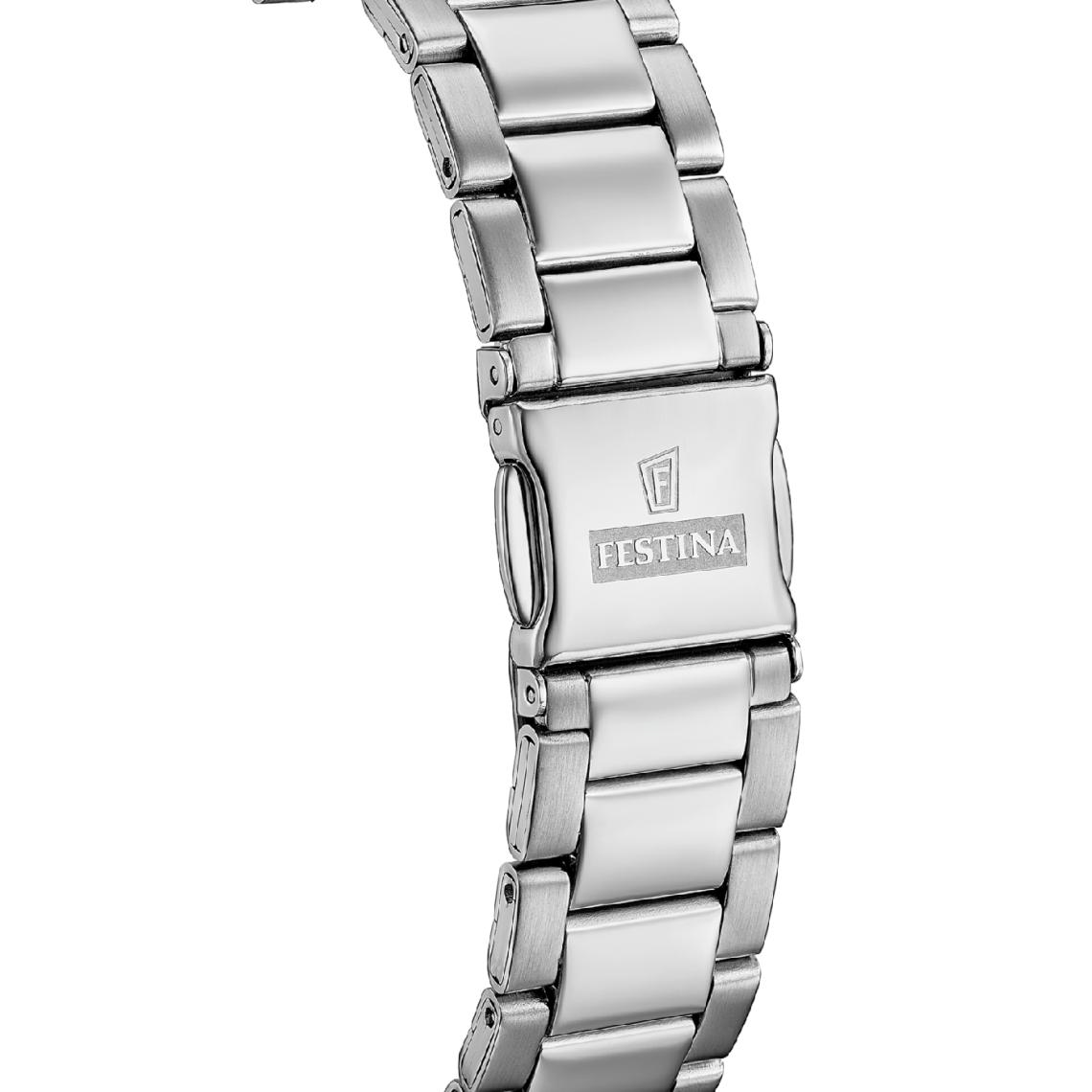 Montre Homme Festina Acero Clasico - F20707-7 Bracelet Acier Argenté