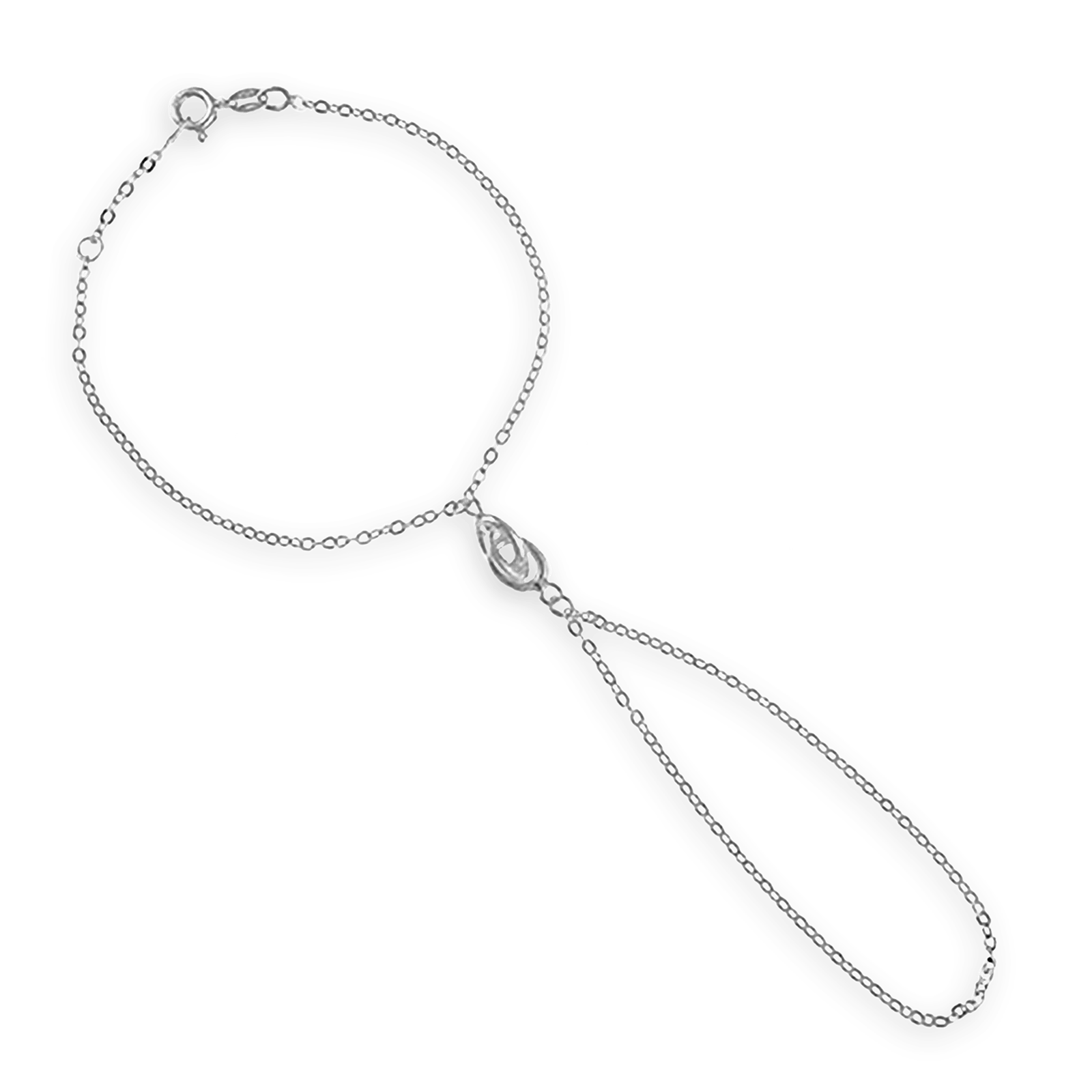 Chaîne Main Argent925 Noeud Forcat Antillais