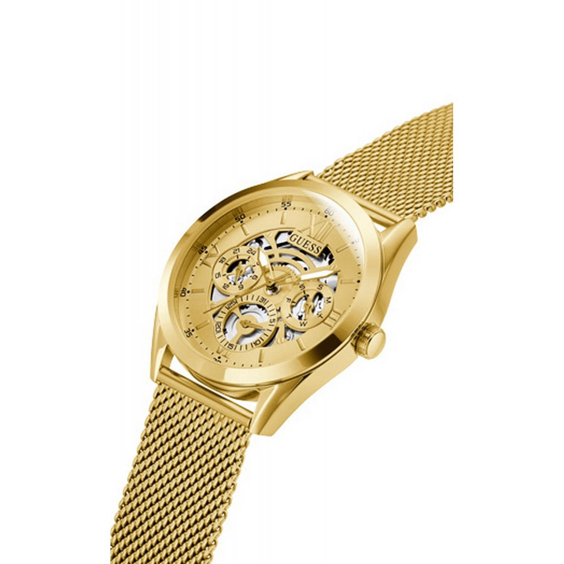 Montre Guess Tailor en Métal Doré