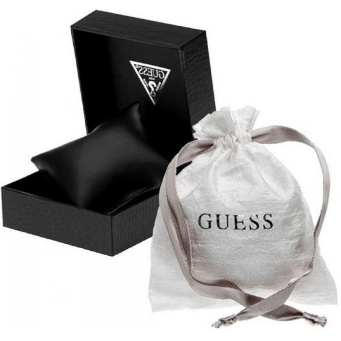 Montre Homme Guess Badge - Bracelet Acier Noir