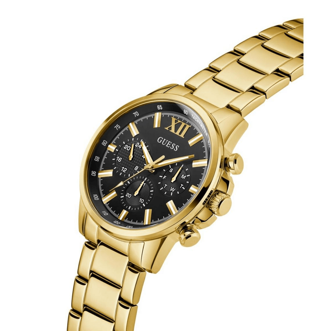 Montre Guess Walker en Acier et PVD Doré