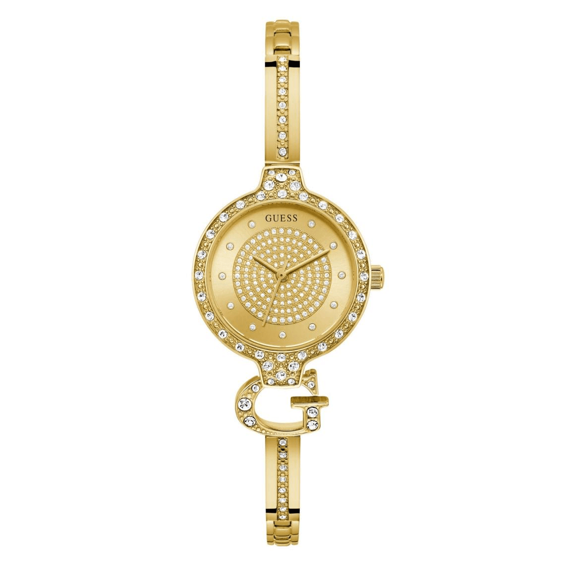 Montre Femme Guess Giselle - Bracelet Acier Doré