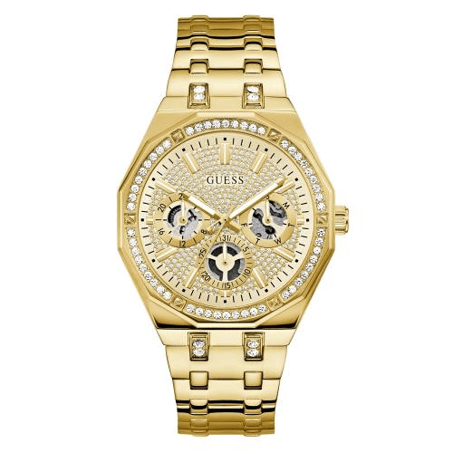 Montre Guess Kryptonite en Acier et PVD Doré