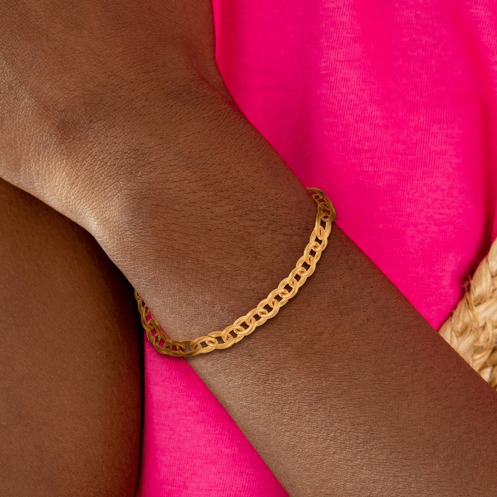 Bracelet Acier Jaune Forcat Antillais