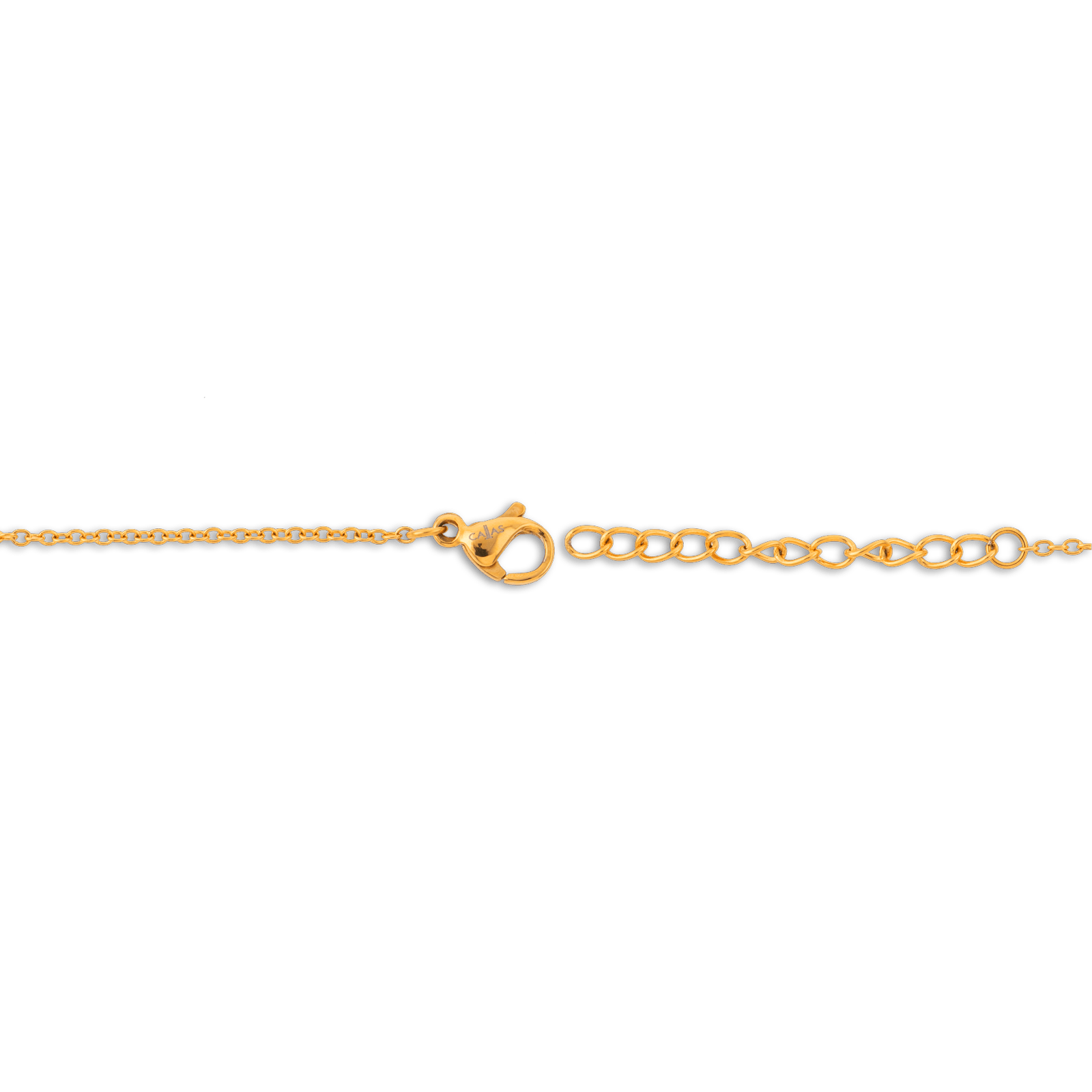 Bracelet Acier Jaune Motif Martelé