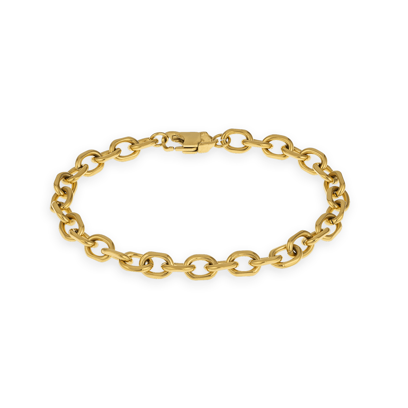 Bracelet Acier Maille Forçat