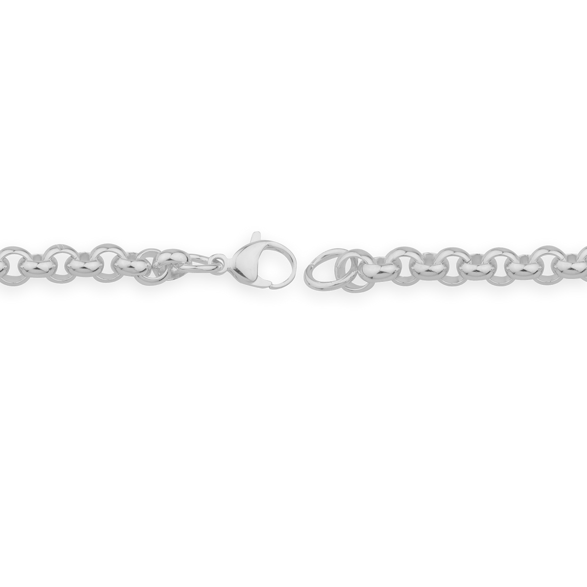Bracelet Acier Fantaisie 7mm 22cm