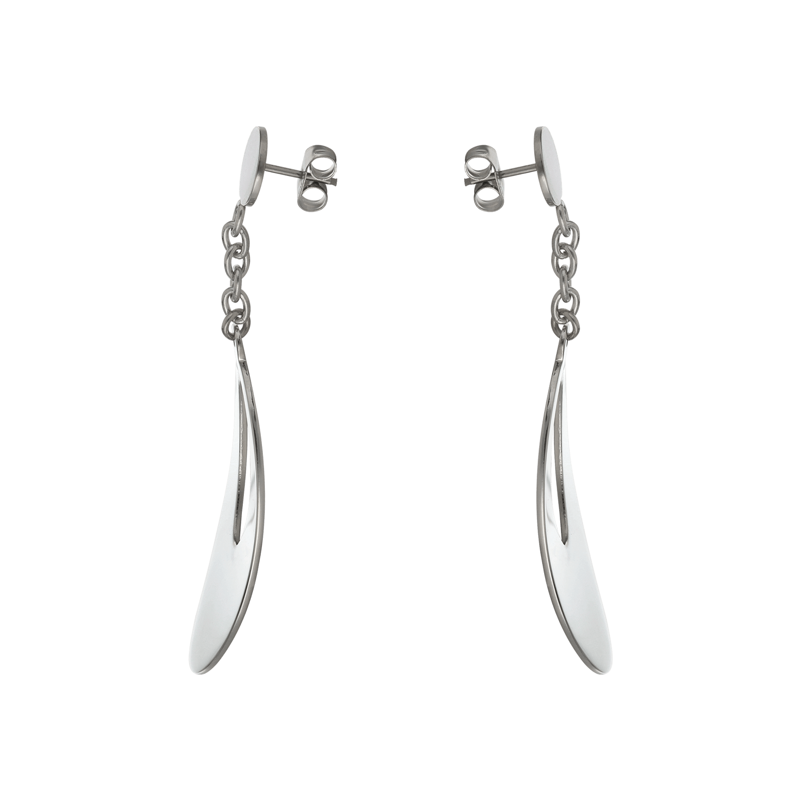 Boucles d'Oreilles Callas Pendentif ovale ajouré