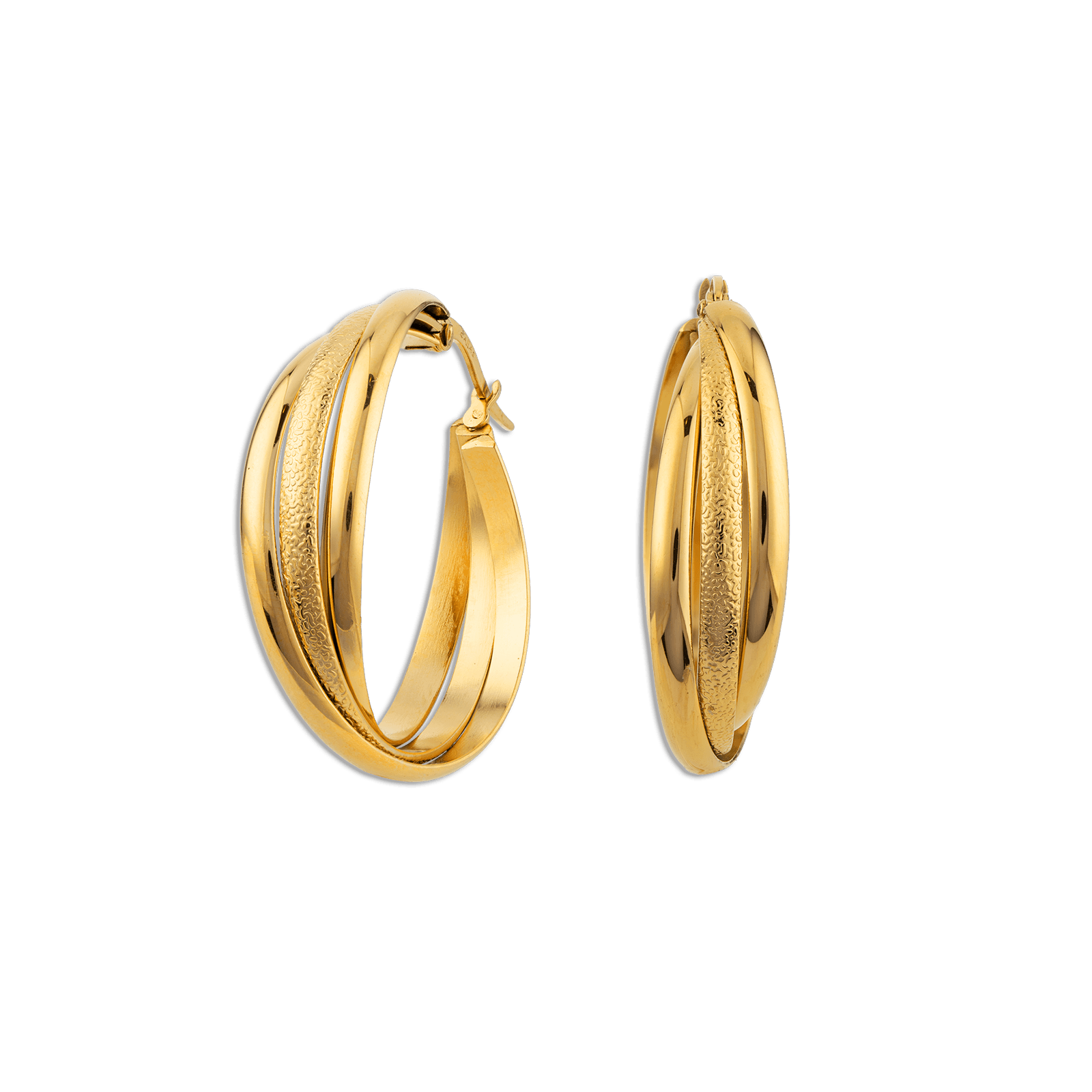 CREOLES CALLAS ACIER IPG 30MM