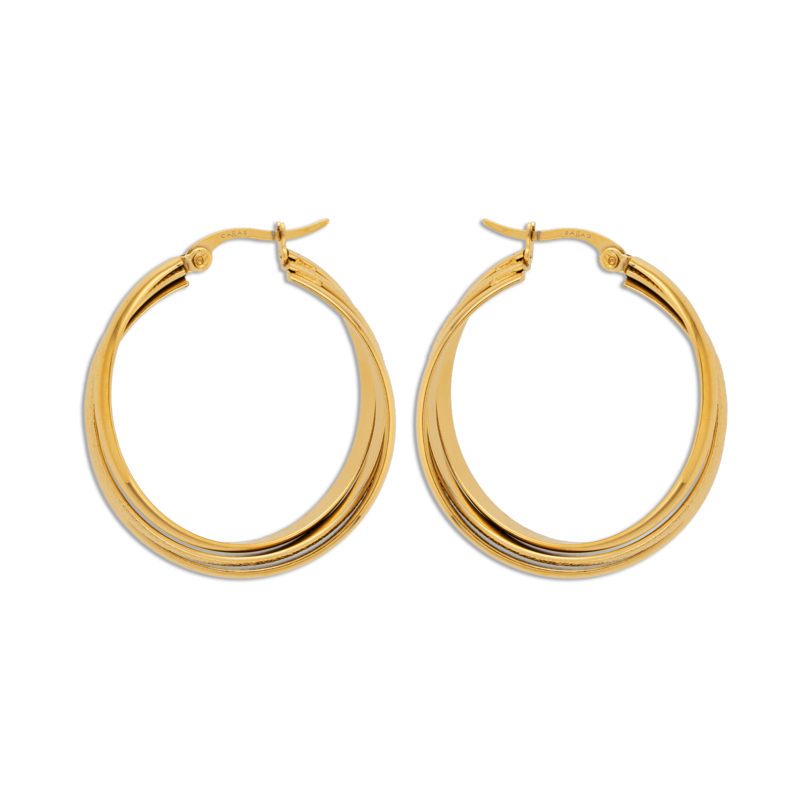 CREOLES CALLAS ACIER IPG 30MM