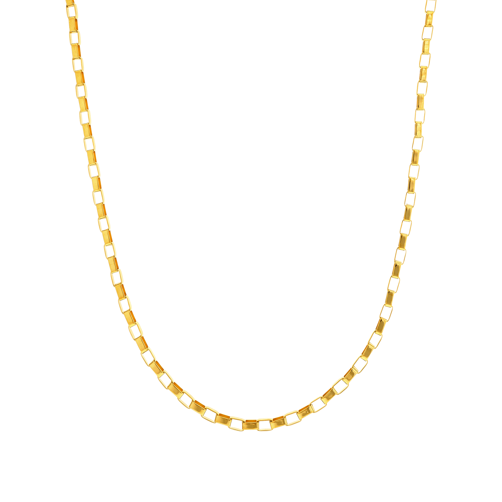 collier callas acier doré 60 mm