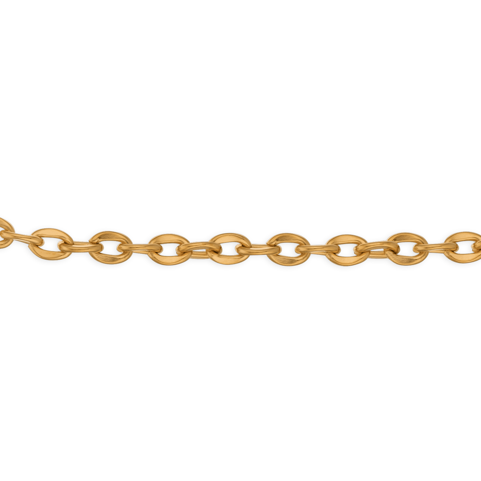 Collier acier maille forçat