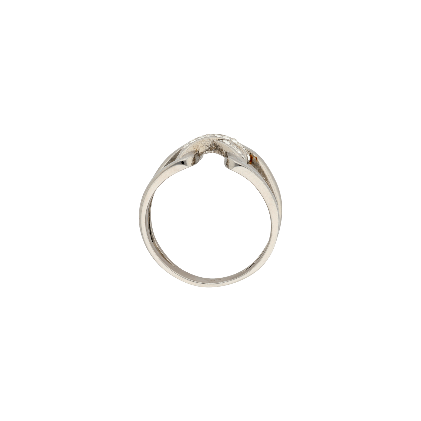 Bague Callas Acier fantaisie avec cristal Preciosa