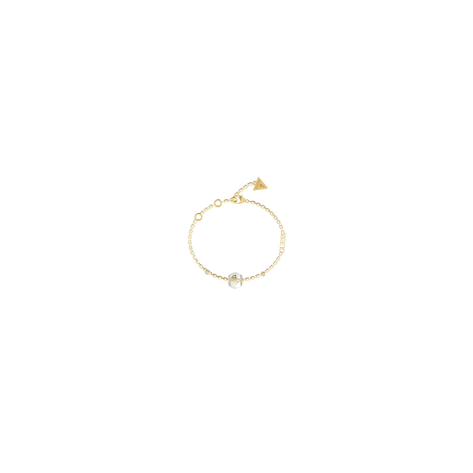 Bracelet GUESS boucle 4g Acier doré
