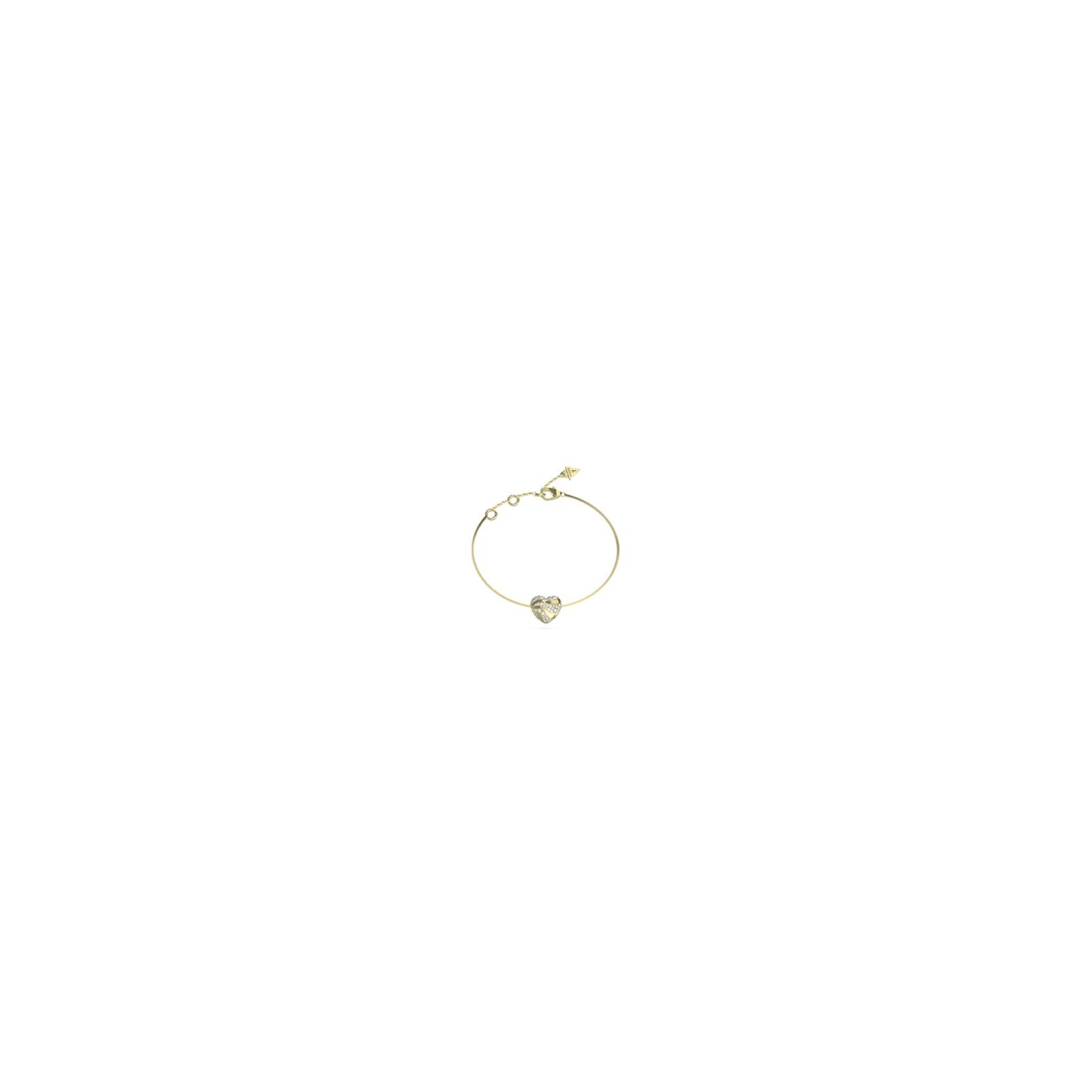 Bracelet GUESS In my heart Acier doré