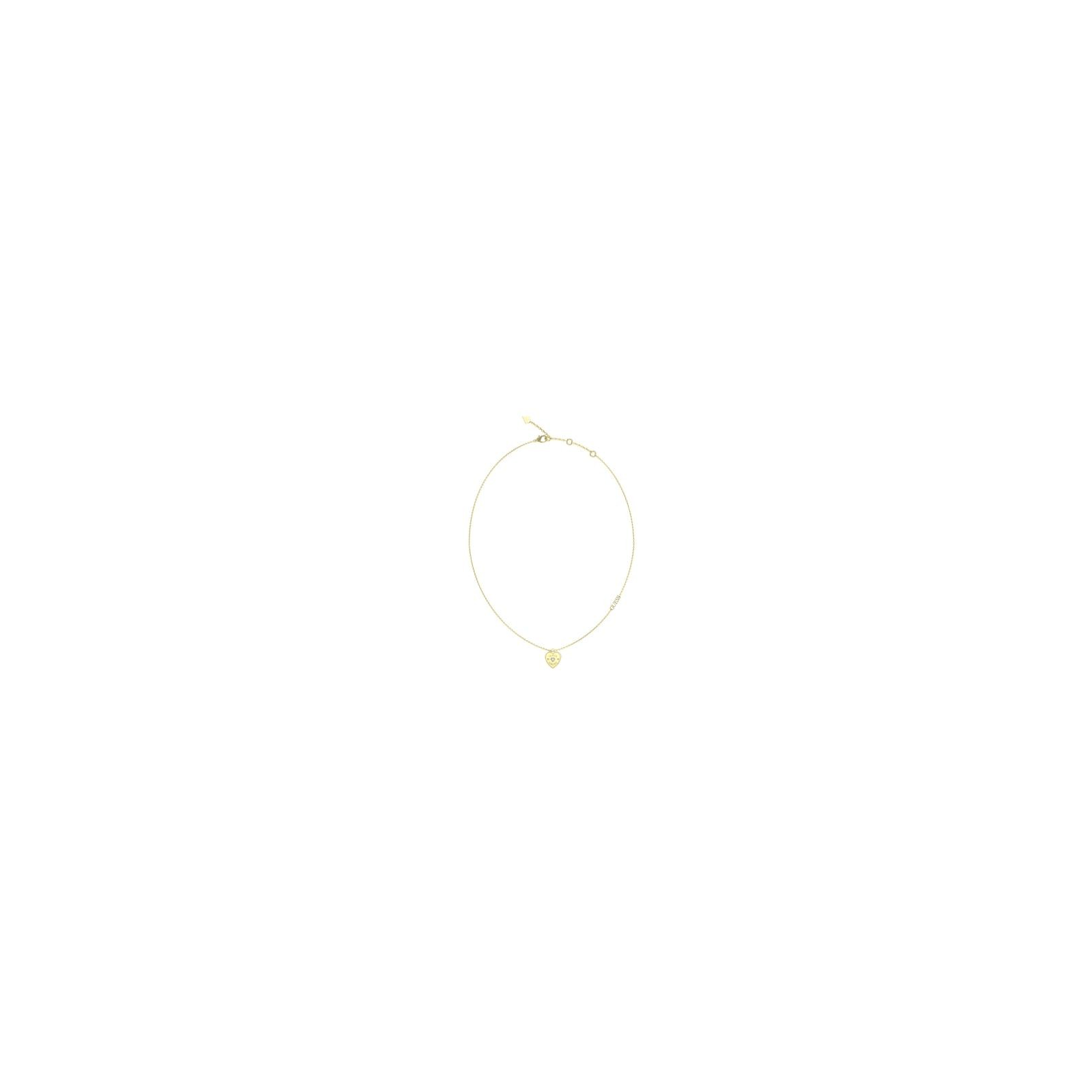 Collier Guess Amore Acier doré