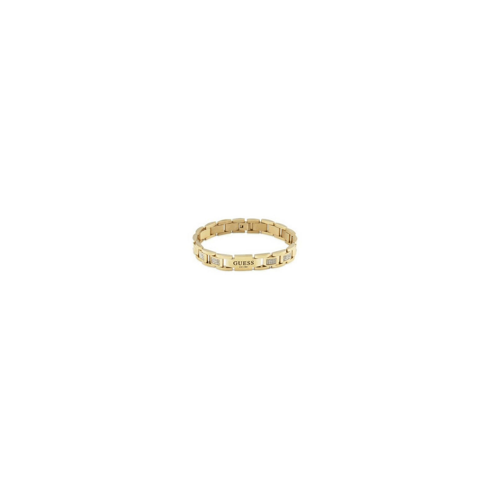 Bracelet GUESS Acier doré et Cristal.