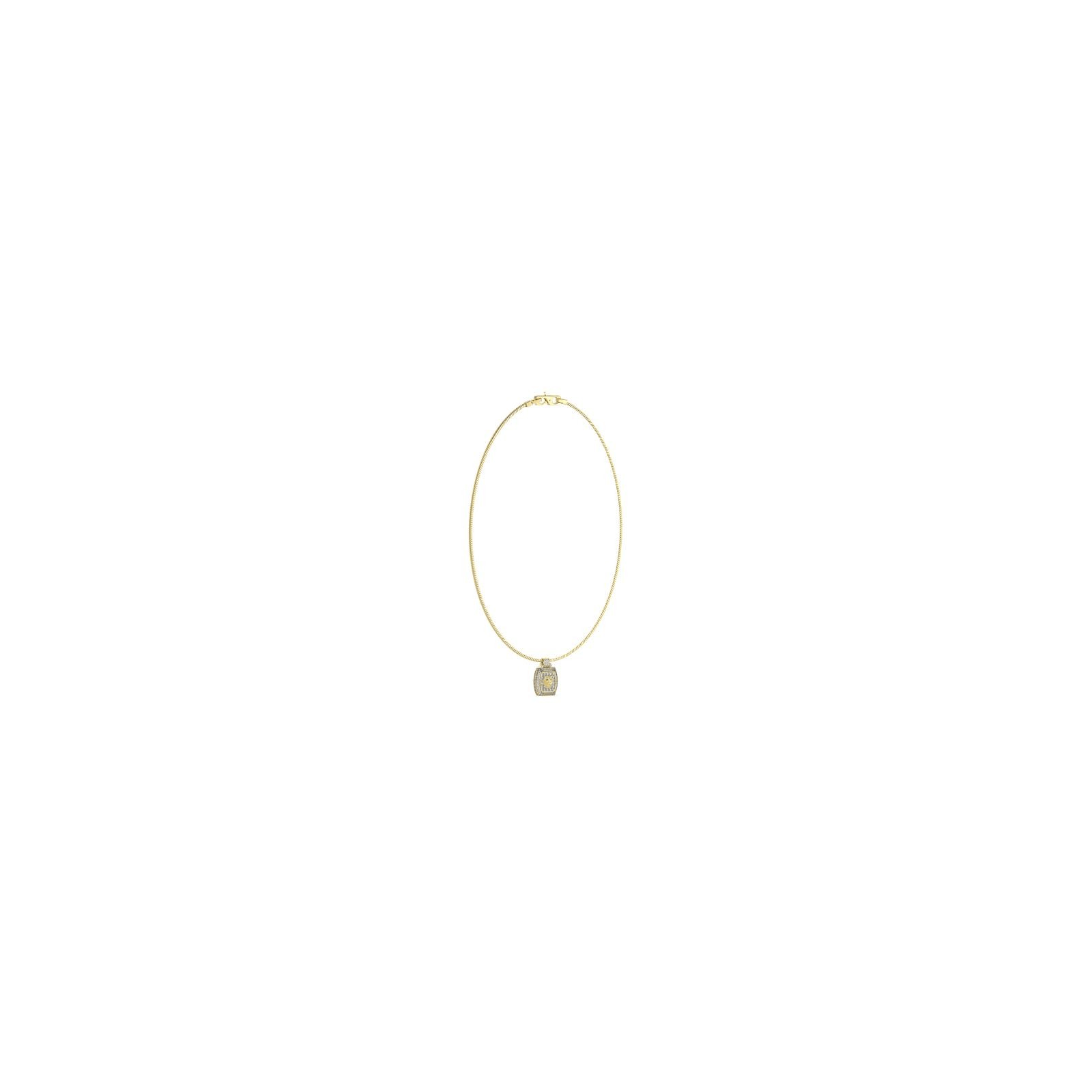 Collier Guess Lion King Acier Doré