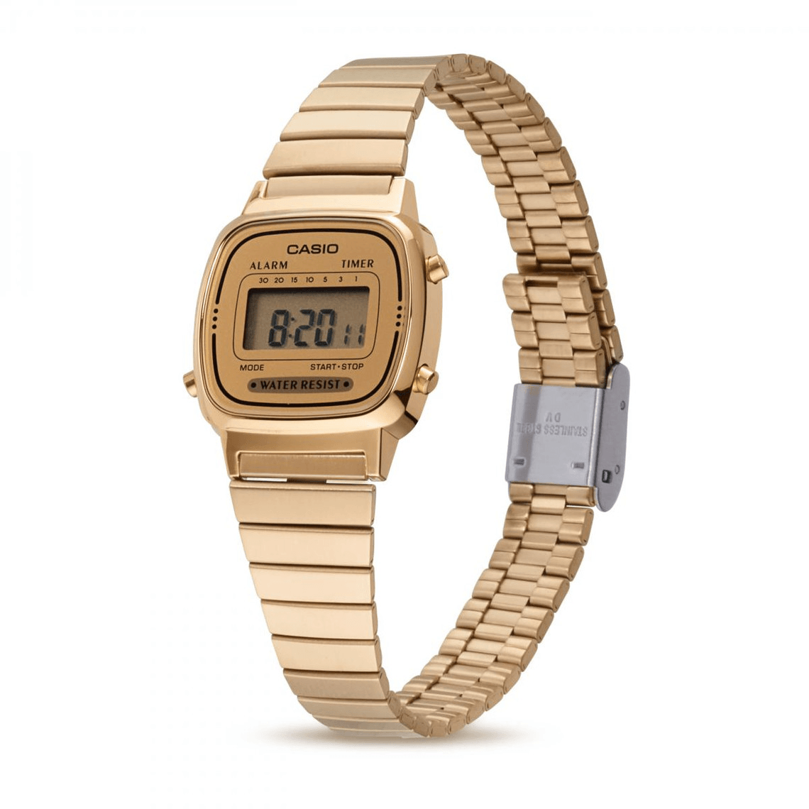 montre casio acier collection la670wega-9ef