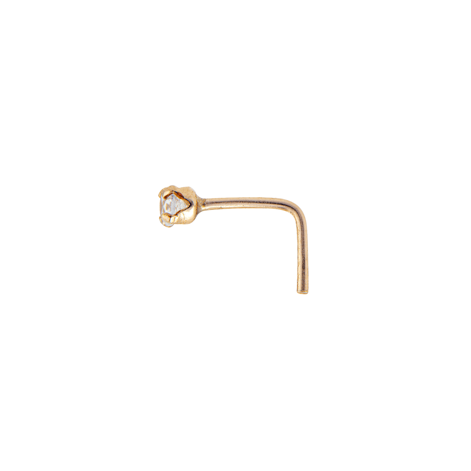 Piercing Nez Or375 Zirconium