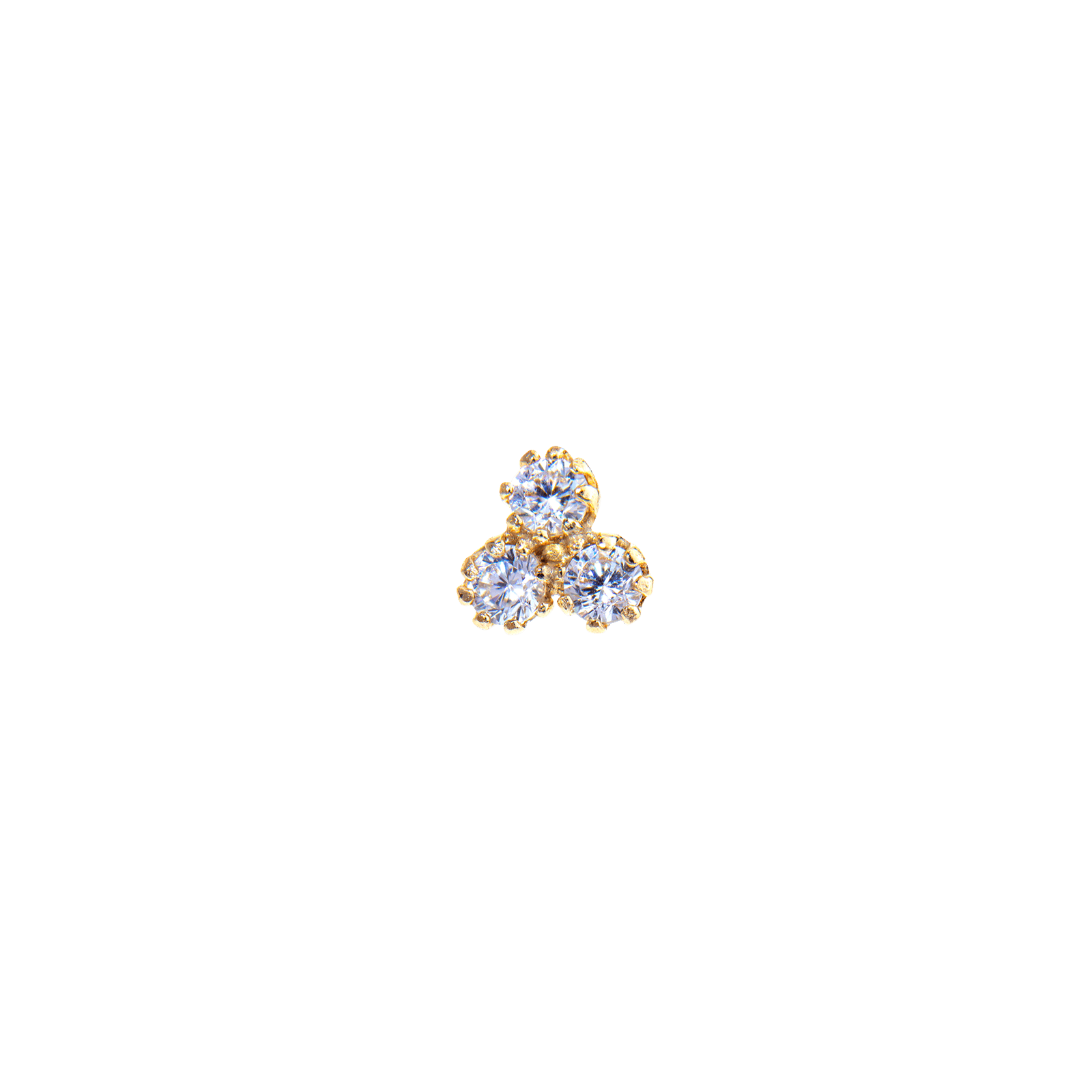 Piercing Nez Or375 3 Zirconium