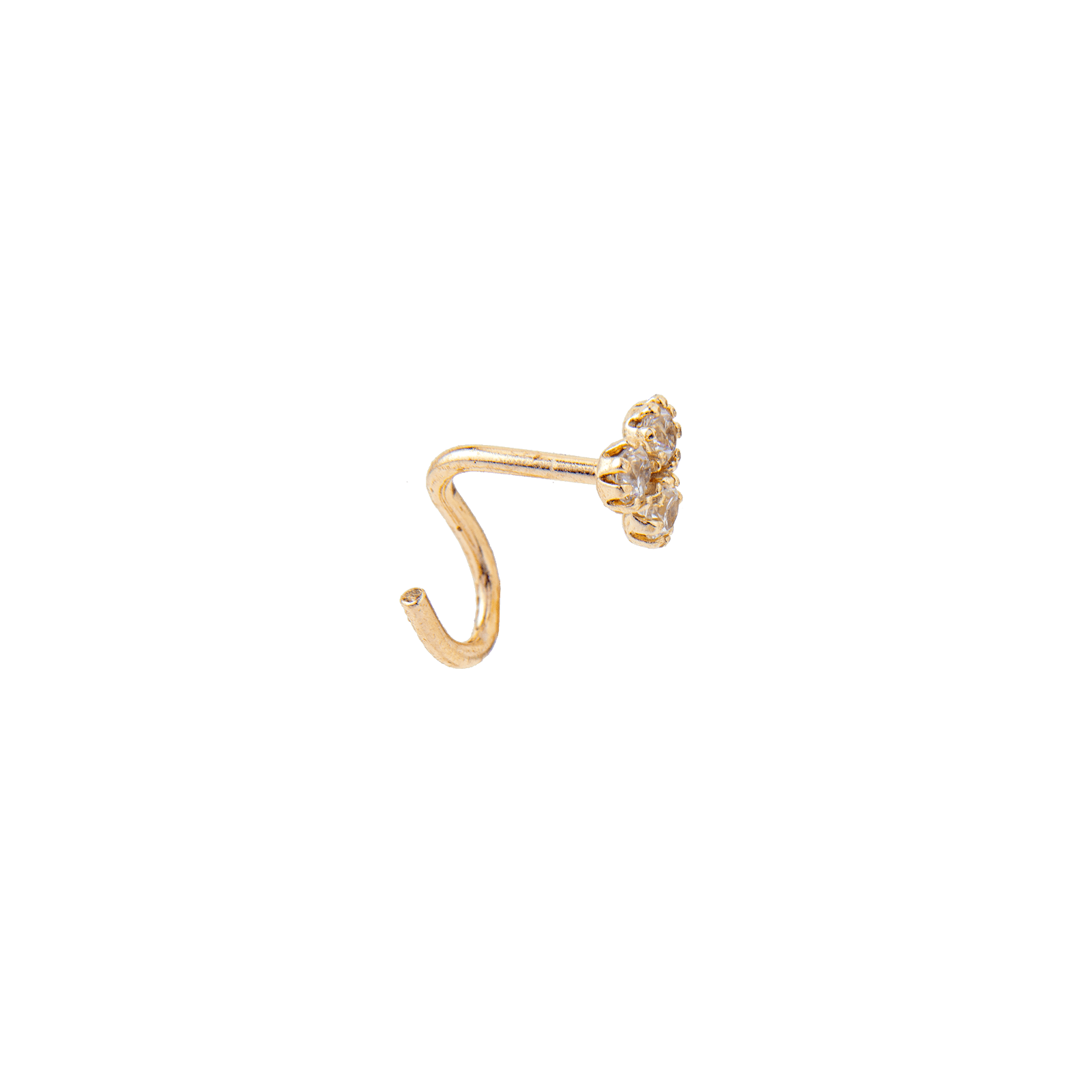 Piercing Nez Or375 3 Zirconium