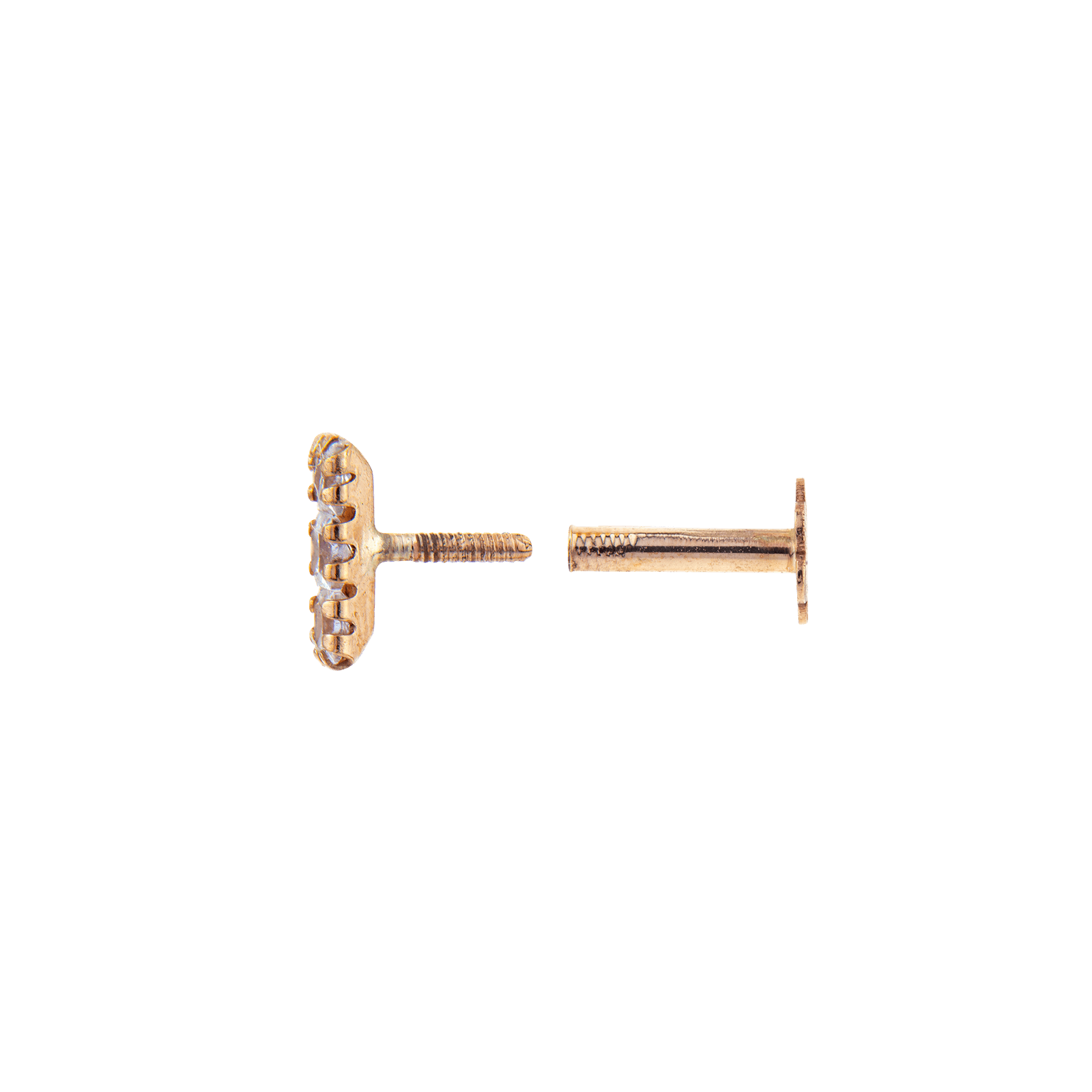 Piercing Tragus Or375 Zirconium