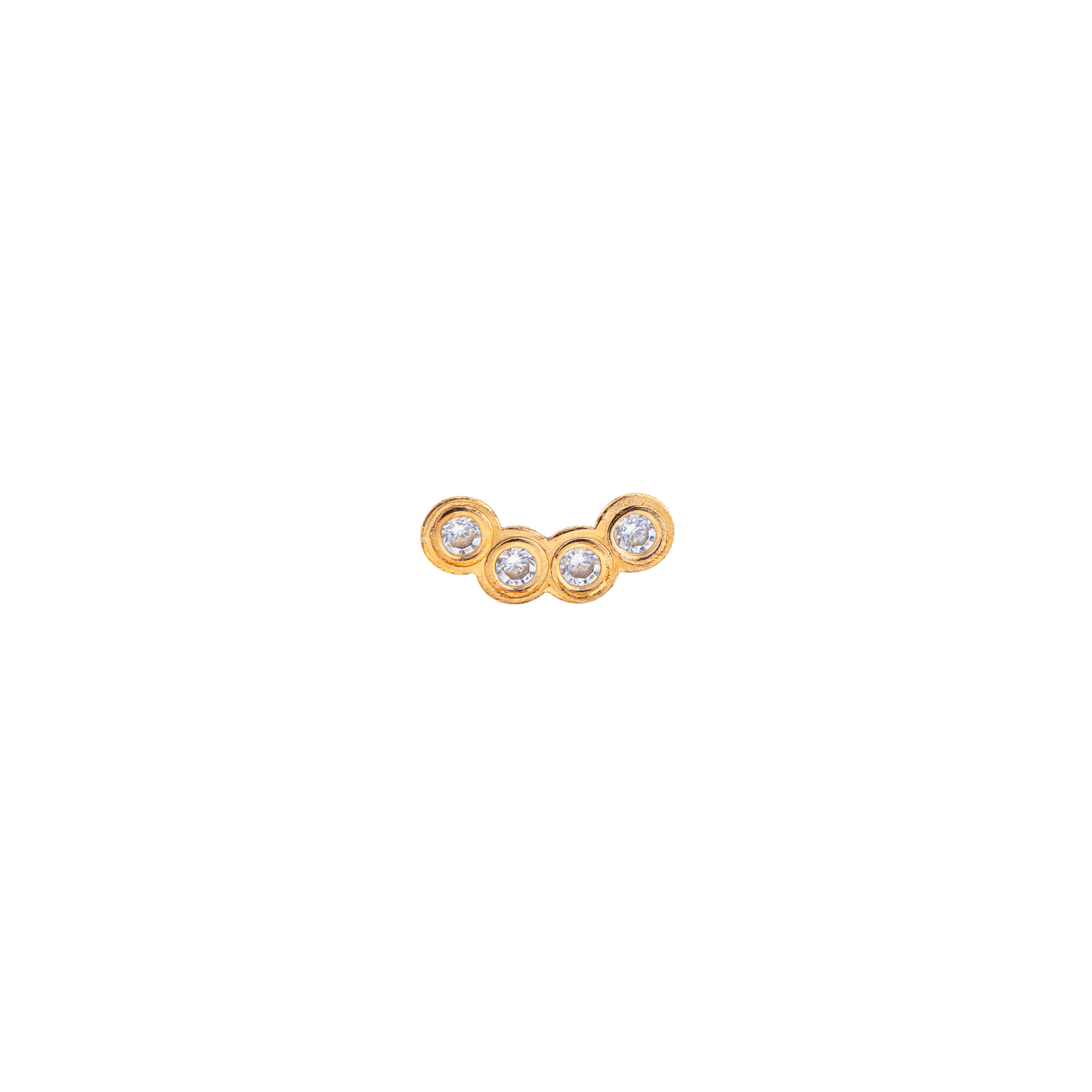 Piercing Tragus Or375 3 Zirconium
