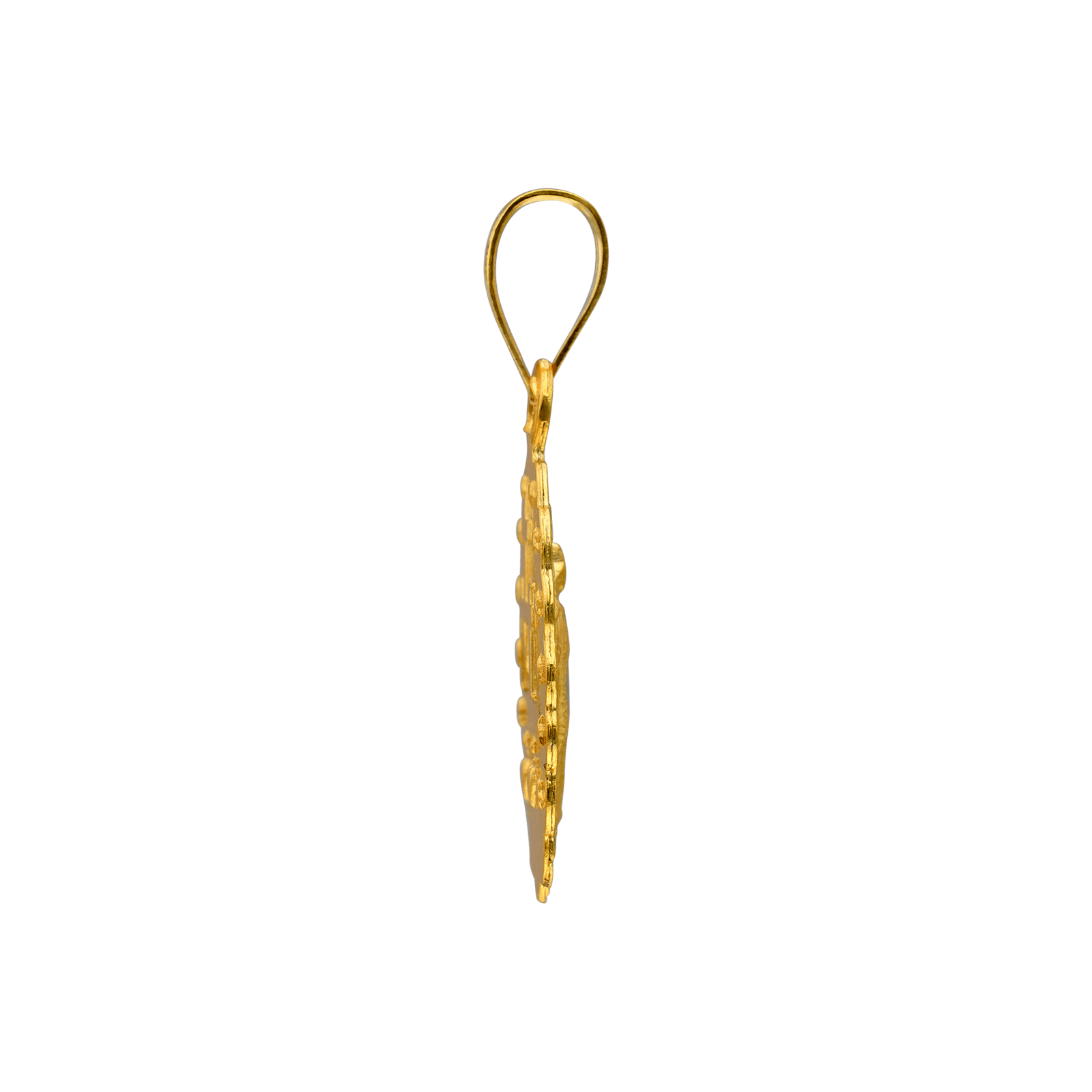 MEDAILLE MIRACULEUSE OVALE CONTOUR DIAMANTE or 375