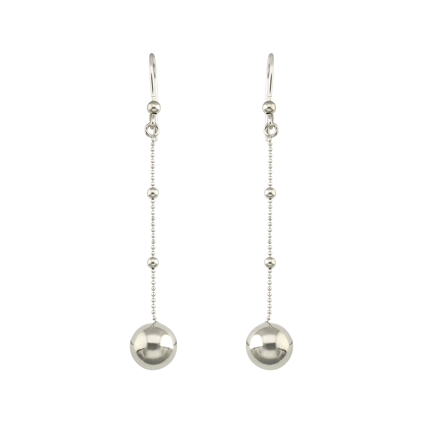Boucles d'Oreilles Argent Pendentif blé