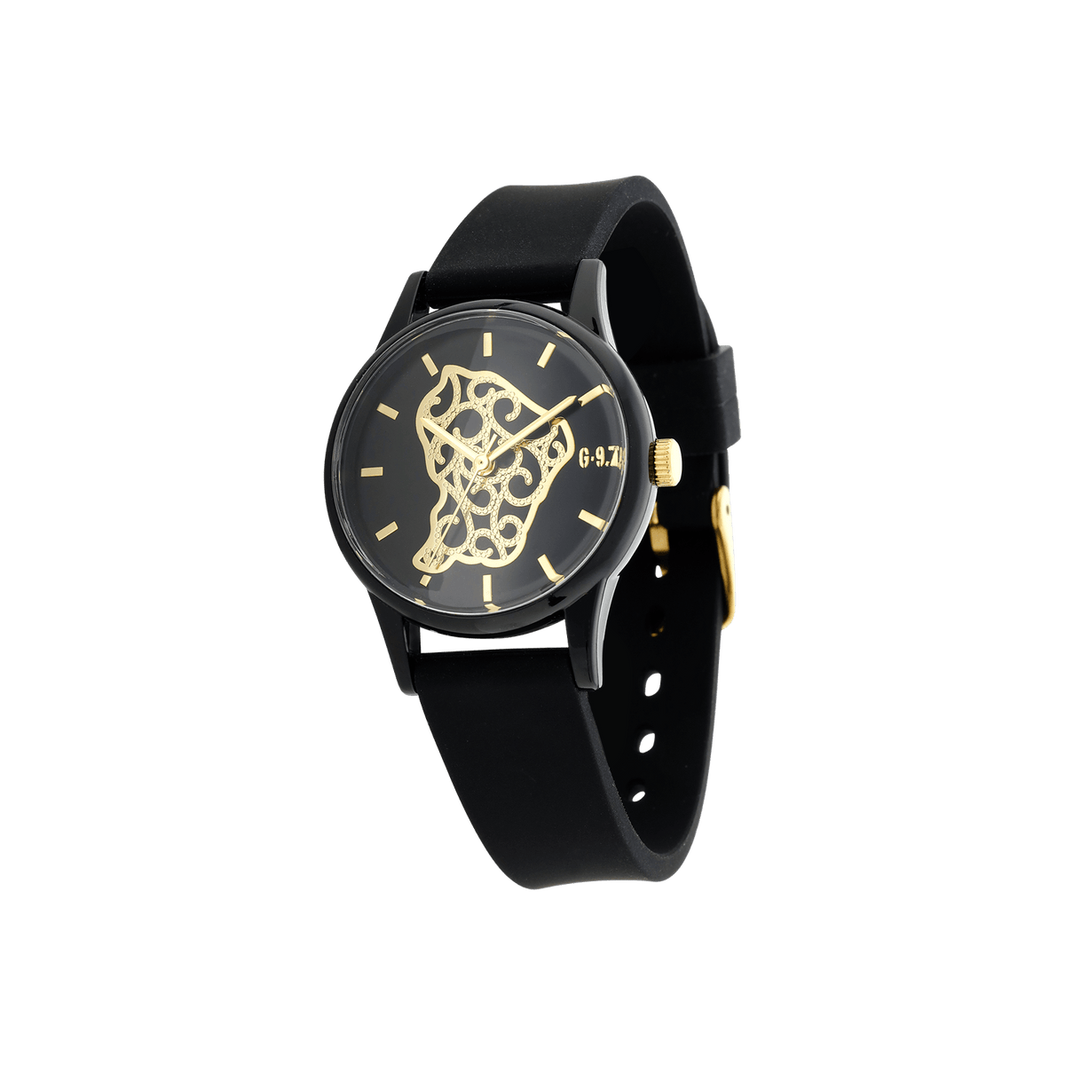 Montre G97 Guyane Filigrane - Bracelet Noir et Cadran Noir