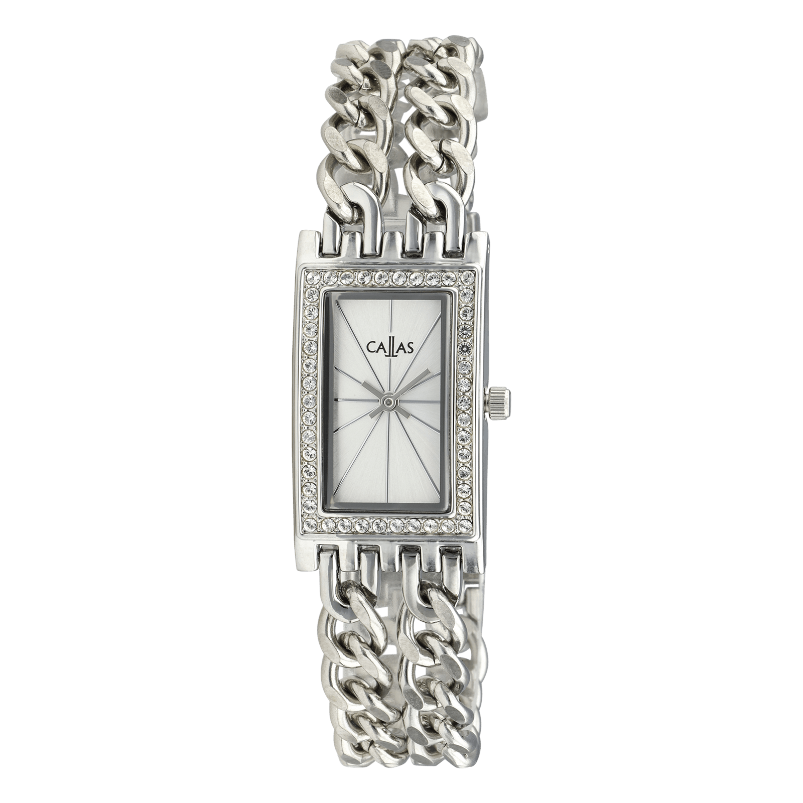 montre callas 20x36.4mm rectangle ips sertie oxyde de zirconium