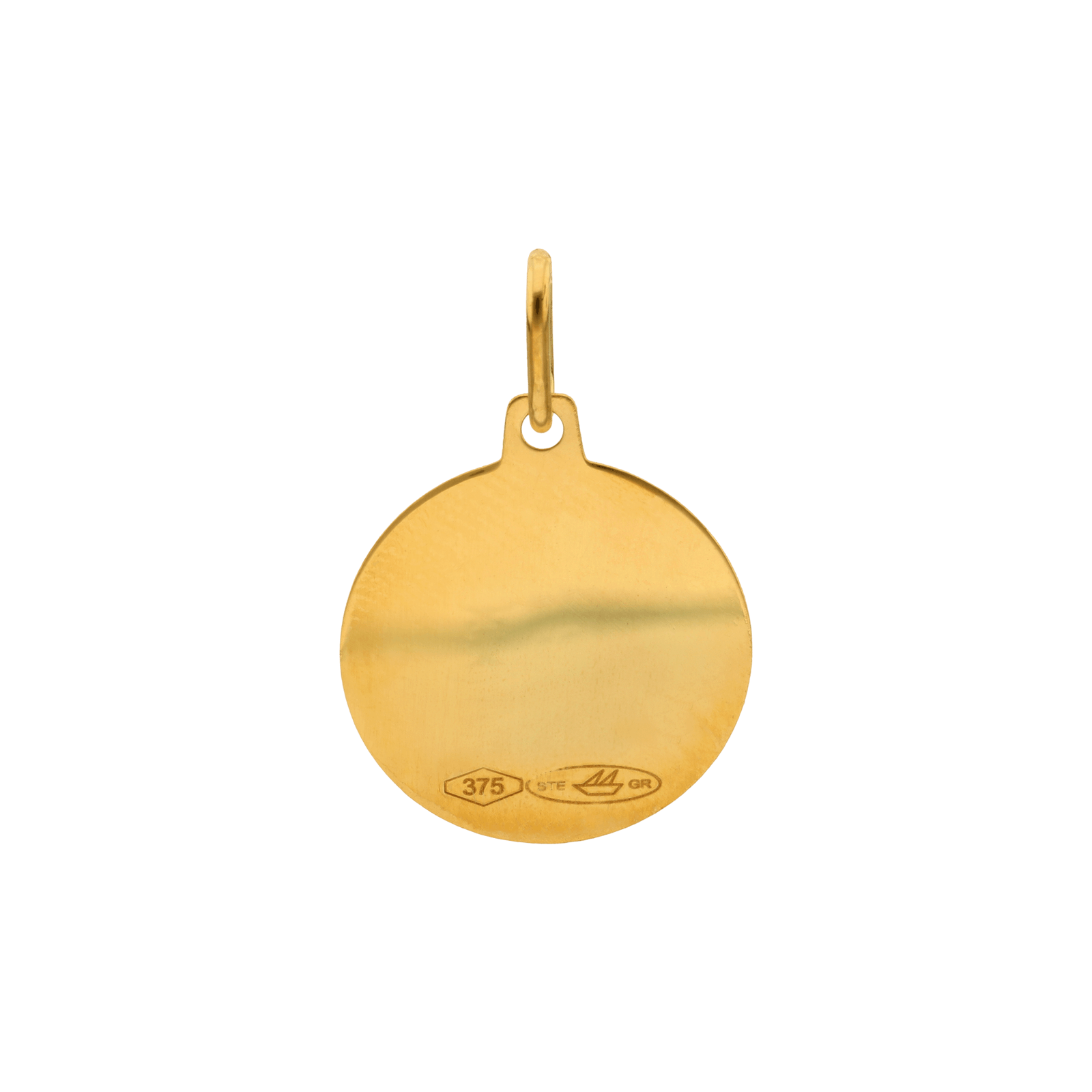 pendentif rond garcon communion