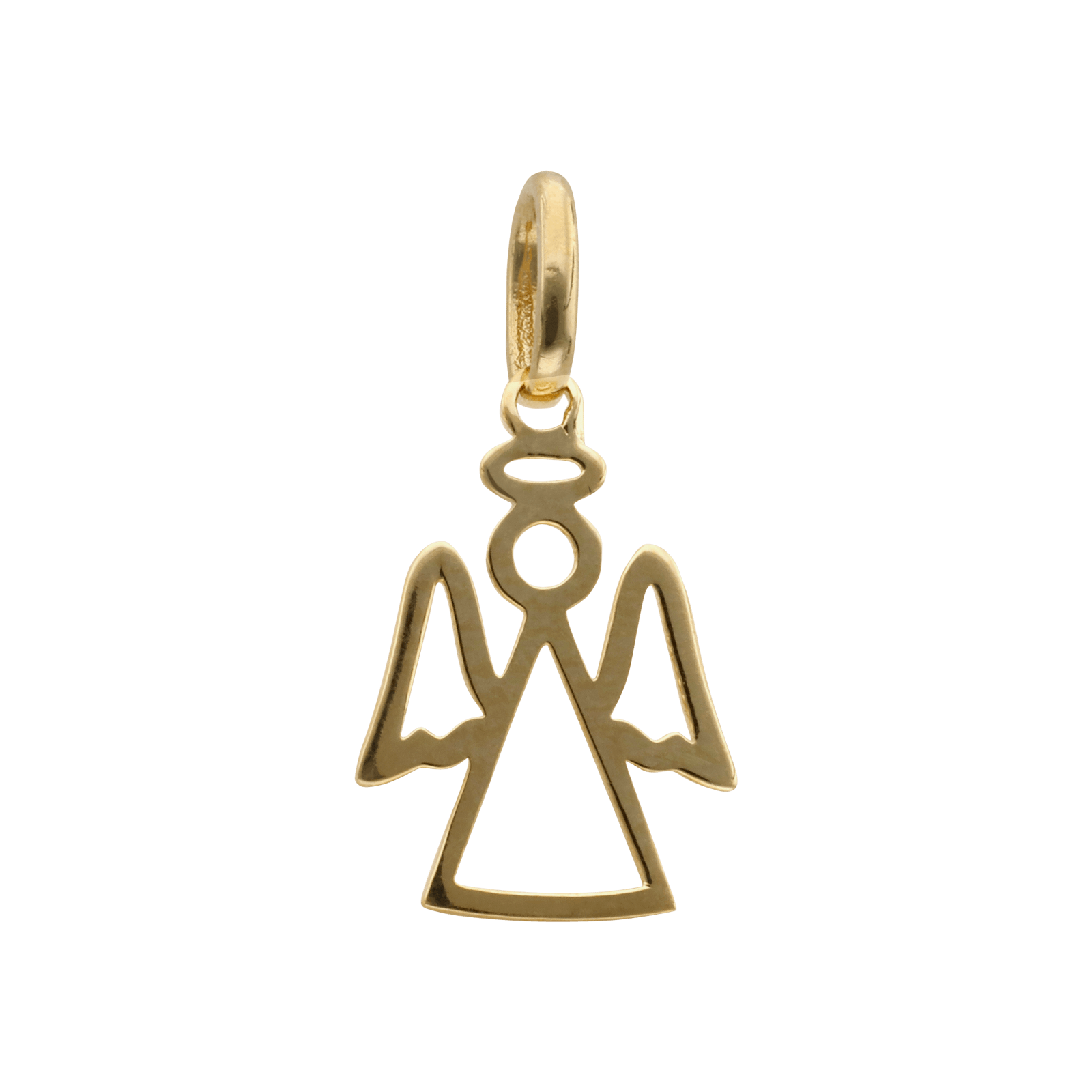 pendentif ange ajouré avec ailes
