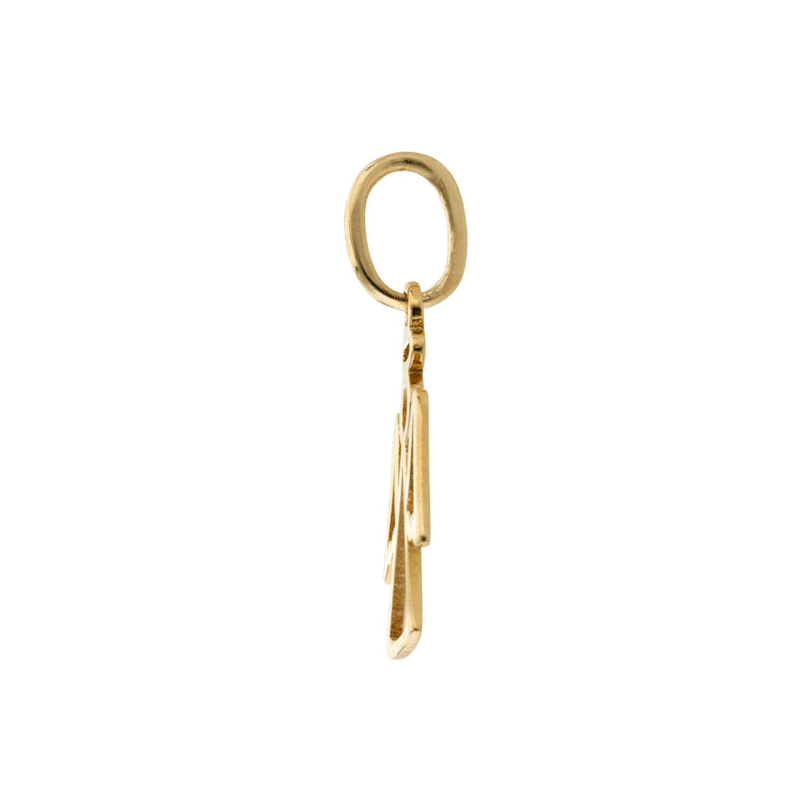 pendentif ange ajouré avec ailes