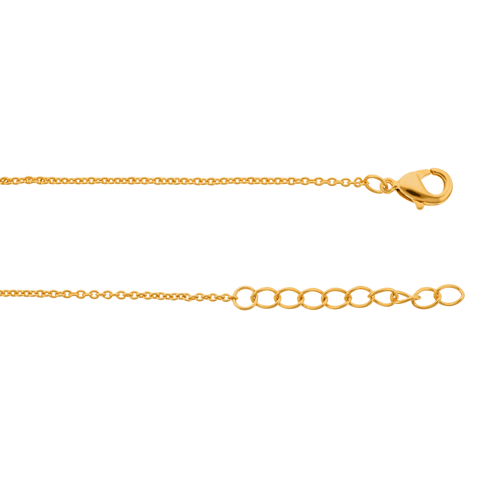 Bracelet Plaqué or motifs ovales entrelacés avec Oxydes