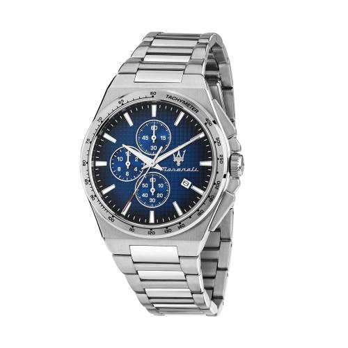 Montre quartz Homme Velocita Bleu Maserati