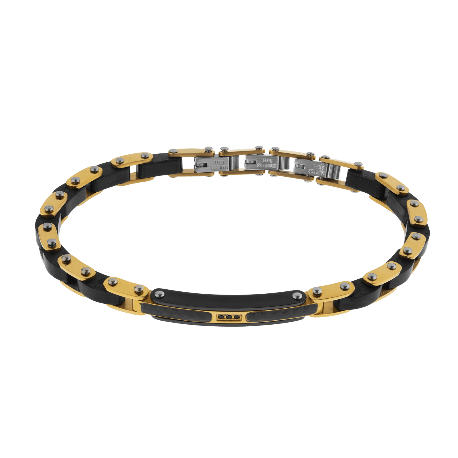 bracelet callas acier doré 21 mm