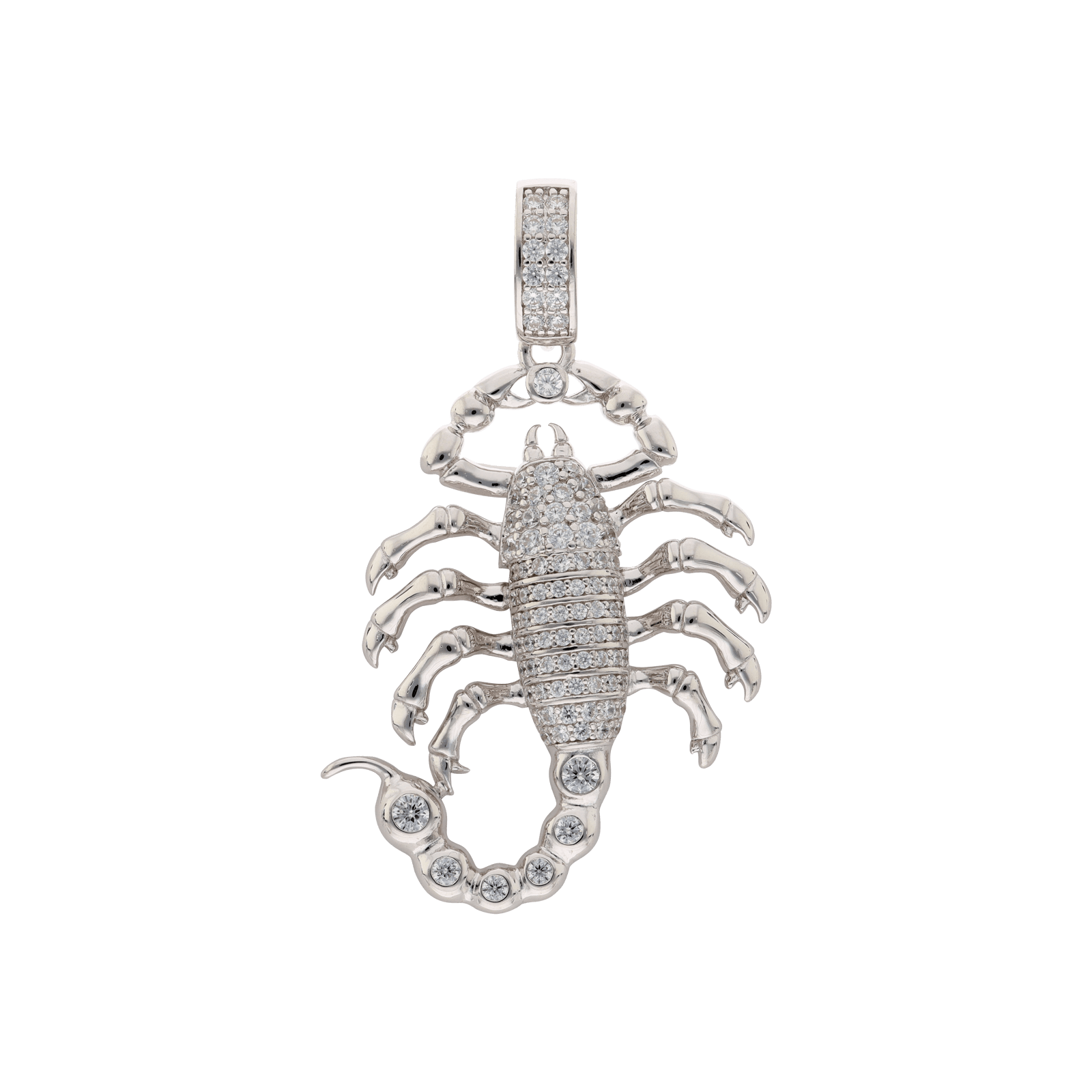 Pendentif Argent Scorpion bélière