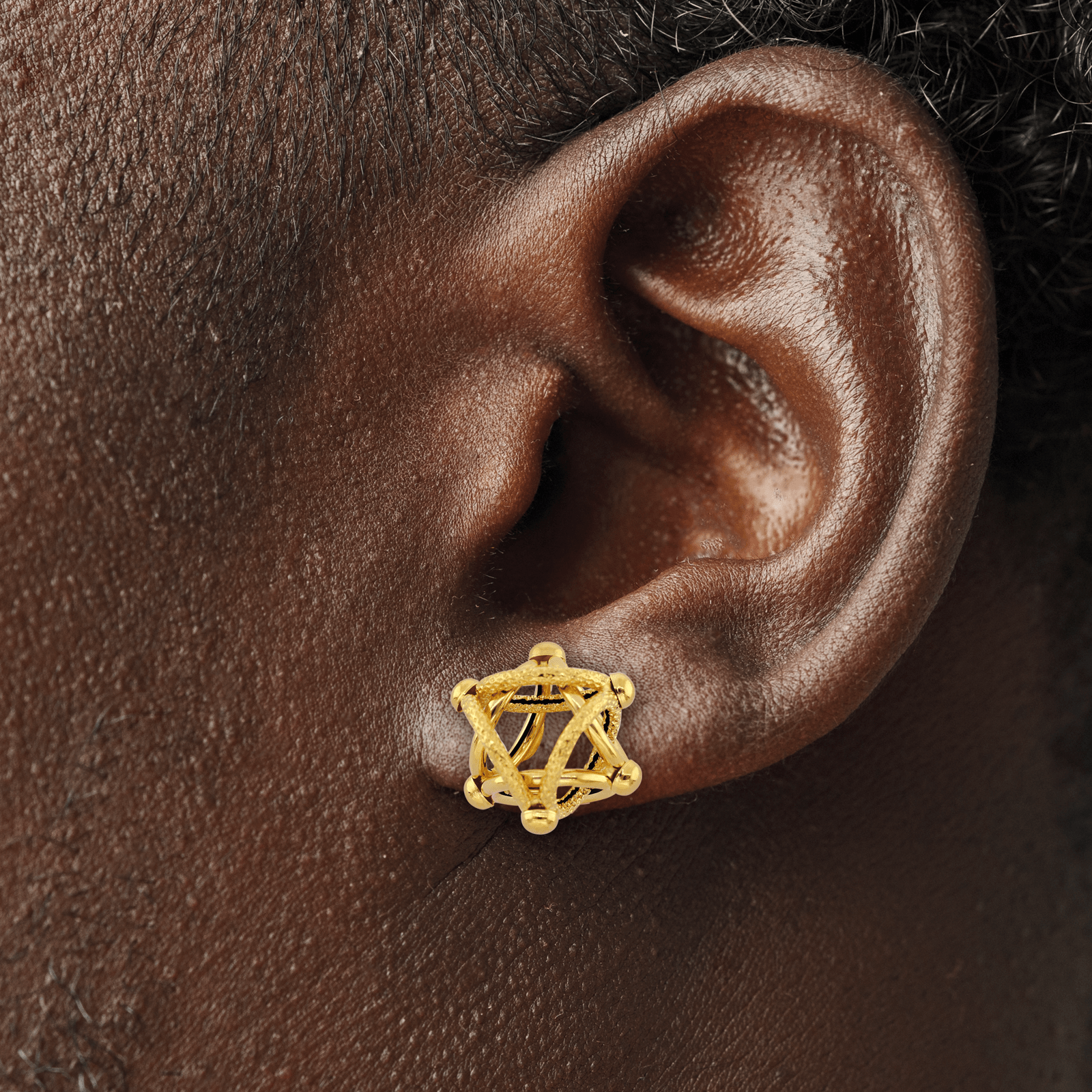 Boucles d'Oreilles Cyclone 14 millimètres