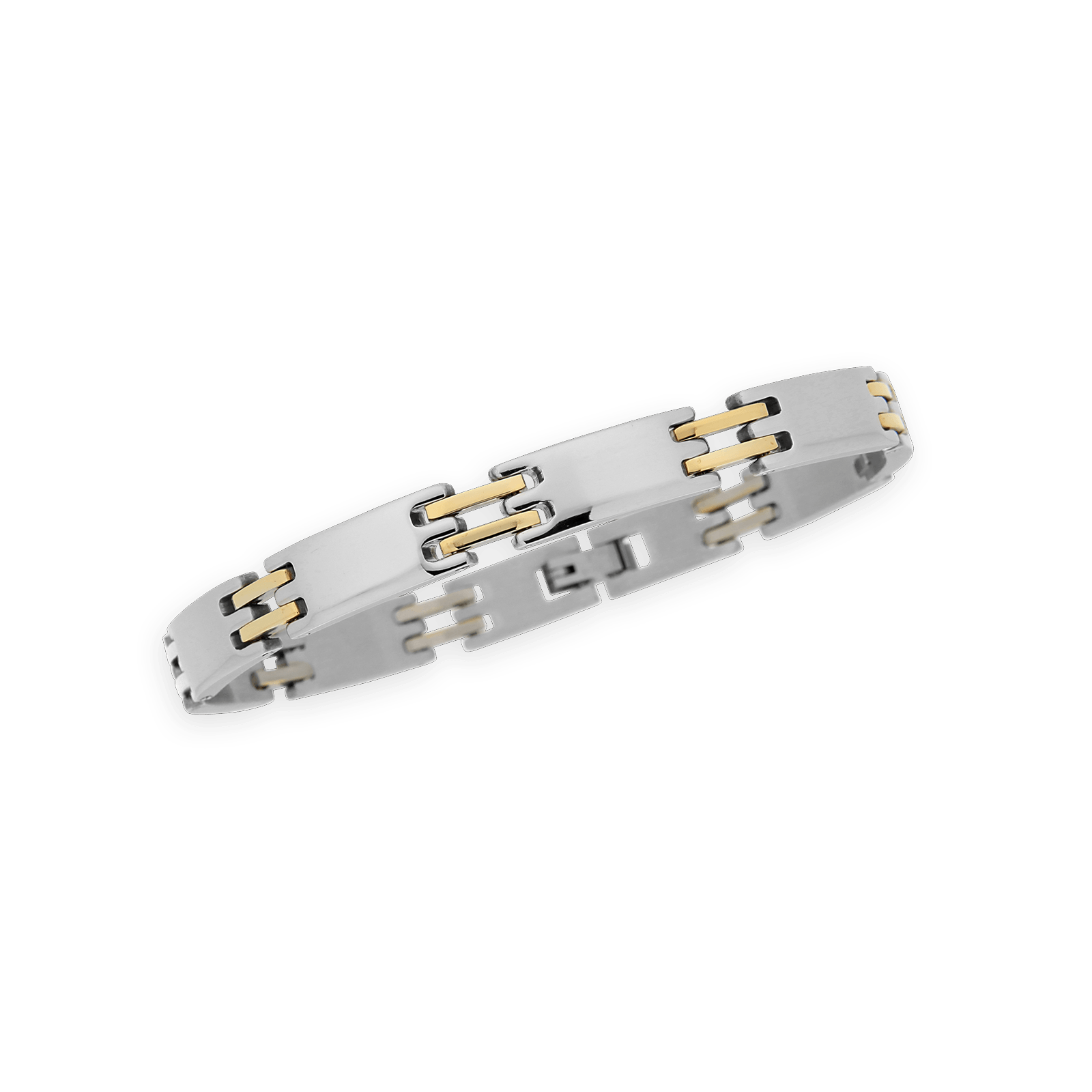 Bracelet Acier Bicolore