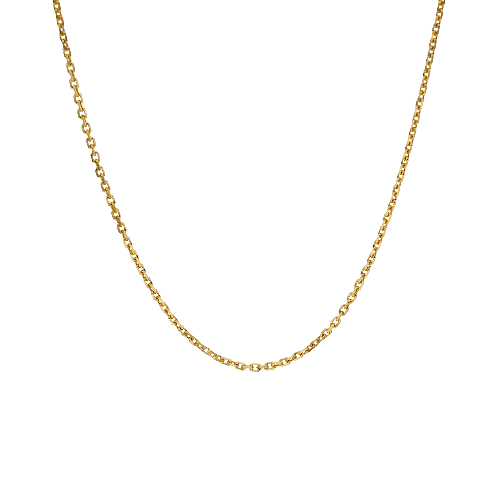 Collier forçat Diamanté 1.2 mm 45 centimètres