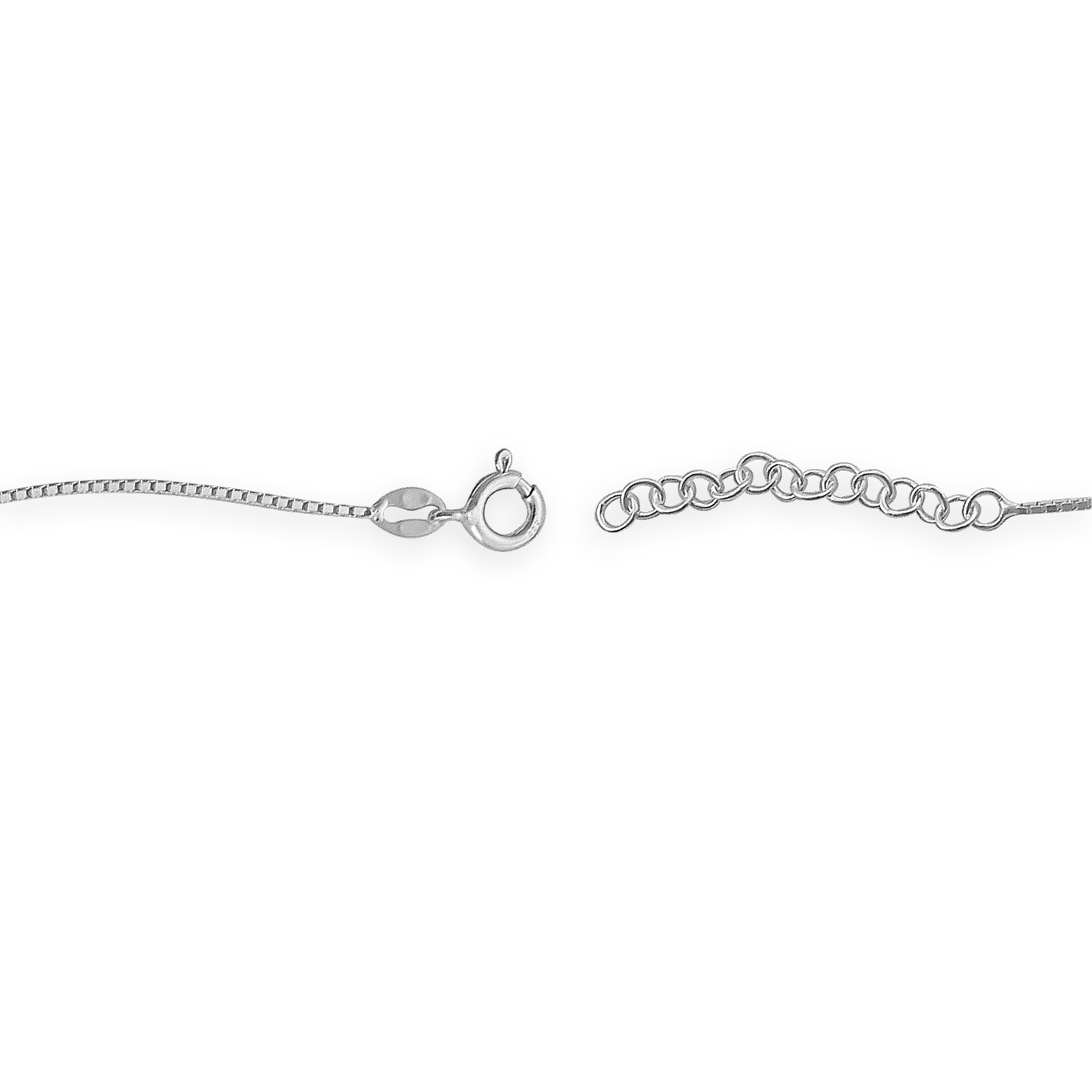 Chaîne Cheville Argent925 Coeur Et Zirconium