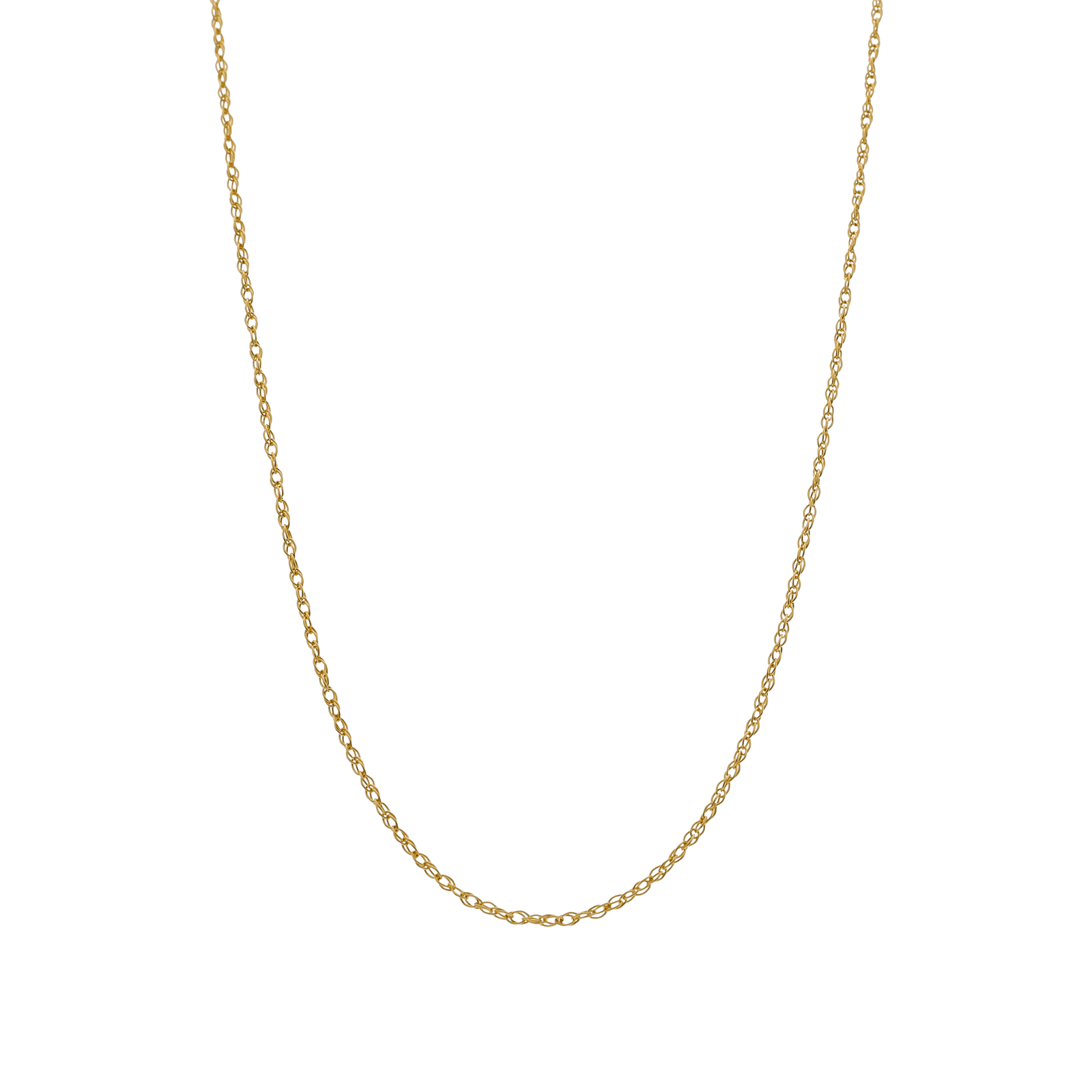 Collier forçat double 0.7 millimètres 45 centimètres