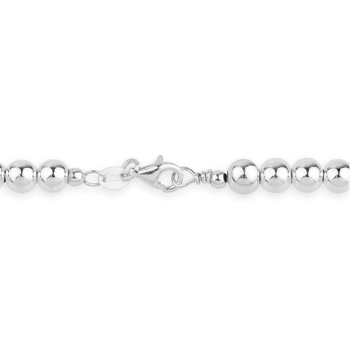 Bracelet Argent 925 Boules 6mm 19cm